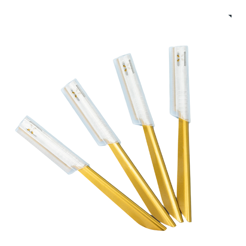 অ্যান্টি-স্লিপ গ্রিপ সহ ভ্রু এবং ফেস ট্রিমার রেজার