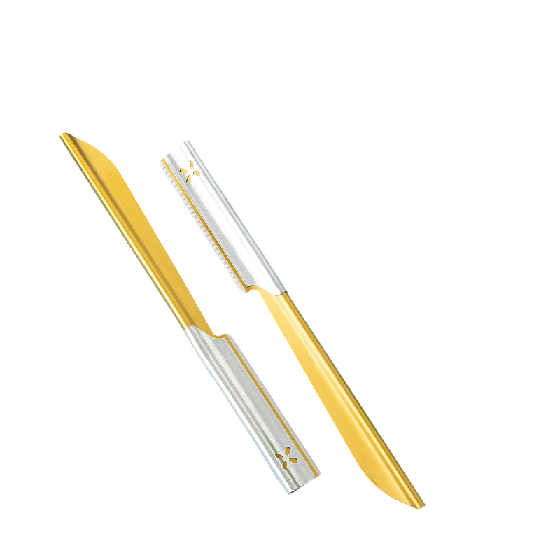 অ্যান্টি-স্লিপ গ্রিপ সহ ভ্রু এবং ফেস ট্রিমার রেজার