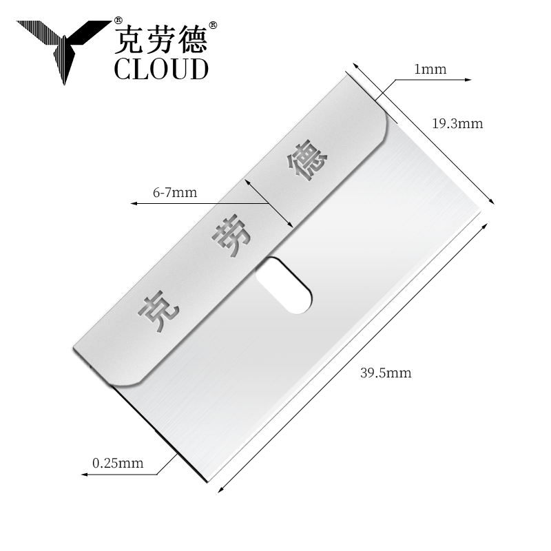 বহুমুখী একক প্রান্ত নিরাপত্তা রেজার ব্লেড