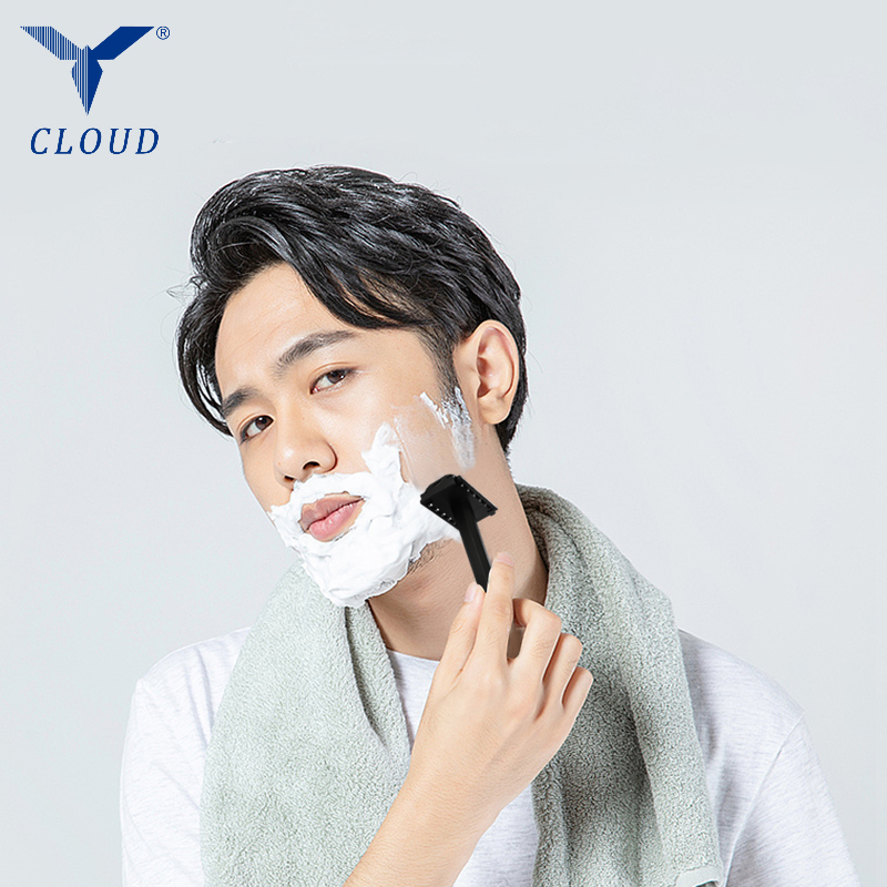 ট্র্যাভেল পোর্টেবল 74 ব্লেড প্লাস্টিক টি-আকৃতির রেজার