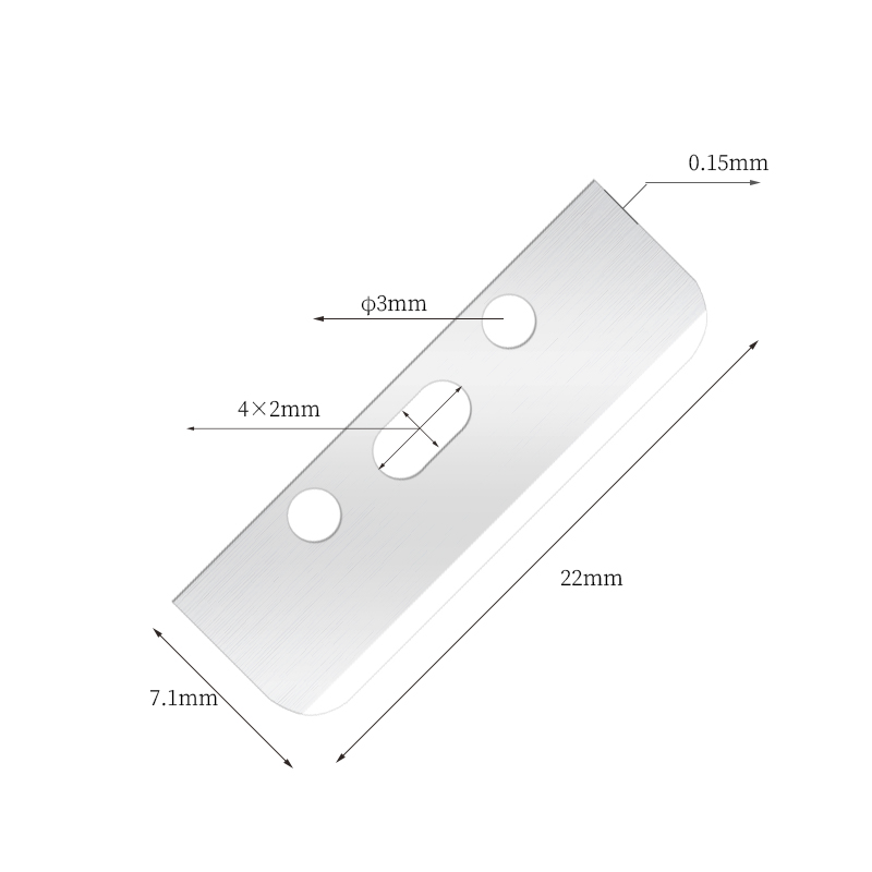 মাল্টি-ফাংশনাল সিল্ক মসৃণ ভ্রু রেজার রিমুভার ব্লেড