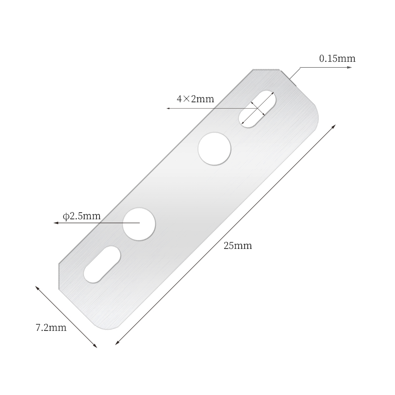 মাল্টি-ফাংশনাল সিল্ক মসৃণ ভ্রু রেজার রিমুভার ব্লেড
