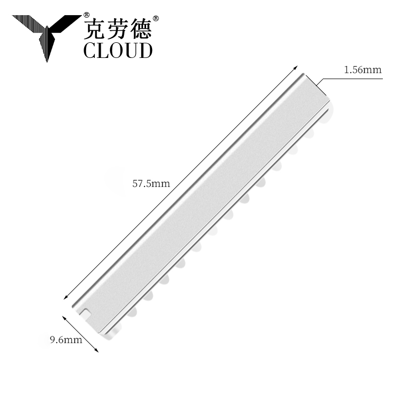 স্টেইনলেস স্টীল একক প্রান্ত চুল কাটা ব্লেড