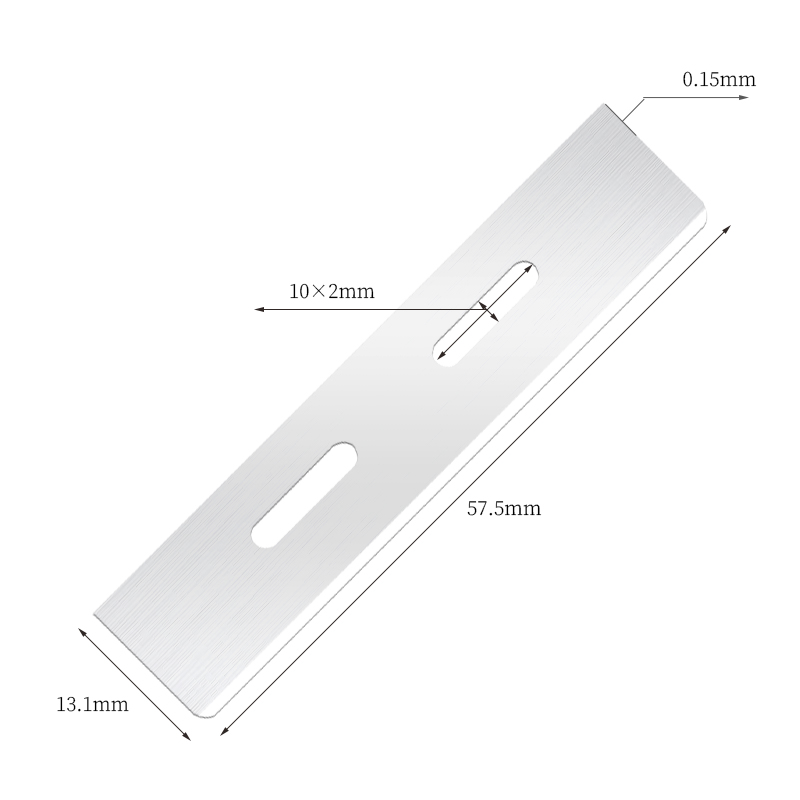 টেকসই পুনঃব্যবহারযোগ্য স্টেইনলেস স্টীল ভ্রু কাটিং ব্লেড